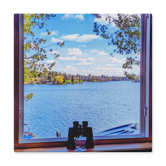 Lakeside Lookout - Stretched Canvas (Square)